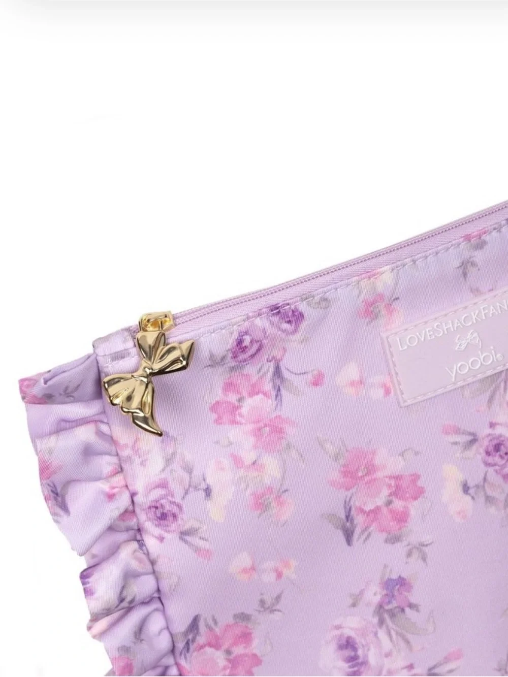 IN-HAND | LoveShackFancy x Target Yoobi Happy Thoughts Pencil Case with Ruffles